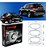 Pastilha Freio Traseira Cerâmica Mitsubishi All New Outlander 2.0 3.0 2014 a 2017 ASX 2013/.. - Imagem 1