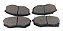Pastilha Freio Dianteira Cerâmica Hyundai Ix35 2.0 Sonata 2.4 Tucson 2011/2016 Ix20 1.4 1.6 2011/.. Kia Soul 1.6 2016/.. Sportage 2011/.. - Imagem 3