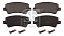 Pastilha Freio Traseira Volvo S60 V60 Xc60 2.0 3.0 T5 T6 2010/.. Land Rover Evoque 2.0 2.2 Ed4 Sd4 2011/.. - Imagem 2
