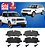 Pastilha Freio Traseira Land Rover Discovery III IV 2.7 3.0 4.0 5.0 2004/.. Range Rover Sport 2.7 3.0 3.6 4.4 2002/2013 - Imagem 1