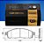 Pastilha Freio Dianteira Cerâmica Mitsubishi L200 2.4 3.2 3.5 2008 a 2020 Pajero Daka 3.2 2009/ Pajero Sport 2.5 3.0 1997 a 2004 - Imagem 1