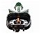 Sensor ABS Traseiro Esquerdo Direito Mitsubishi L200 1996 A 2007 Pajero 3.0 3.2 3.5 1991 2001 - Imagem 2