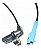 Sensor ABS Dianteiro Esquerdo ou Direito Peugeot 206 207 Hoggar 1.4 1.6 1998 a 2014 - Imagem 1