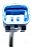 Sensor ABS Dianteiro Esquerdo ou Direito Peugeot 206 207 Hoggar 1.4 1.6 1998 a 2014 - Imagem 2