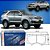 Pastilha Freio Dianteira Toyota Hilux SRV SRX 2.7 2.8 3.0 2009 A 2023 SW4 2.8 3.0 4.0 2005 A 2023 Land Cruiser Prado 2002 a 2009 - Imagem 1
