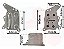 Radiador de Óleo Trocador Calor Motor Citroen C4 Cactus Lounge Picasso C5 DS3 DS4 DS5 Peugeot 208 308 408 508 2008 5008 RCZ Mini Cooper 1.6 Turbo THP - Imagem 2