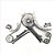 Kit Corrente Distribuição Motor Completo Nissan Frontier 2.5 16V 144cv 174cv SEL XE SE SL 2008 a 2012 - Imagem 1