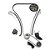 Kit Corrente Distribuição Motor Parcial Ford Ranger 2.3 16V 2001 a 2012 Fusion 2.5 16V 2006 a 2012 - Imagem 1