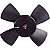 Eletroventilador Vw Gol Quadrado 1984 > 1994 Parati 1989 - Imagem 1