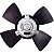 Eletroventilador Vw Gol Quadrado 1984 > 1994 Parati 1989 - Imagem 2