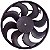 Eletroventilador Gm Cobalt G2 1.4 1.8 16>20 Prisma G2 1.0 - Imagem 1