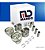 Pistão Motor STD Clio Megane Scenic Sandero Logan Duster 1.6 16v K4M - Imagem 1