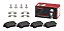 Pastilha Freio Traseiro Brembo Mercedes Cla45 Amg 360 381cv - Imagem 5