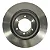 Par Disco de Freio Dianteiro Toyota Hilux SRV SV SW 4x4 - Imagem 2