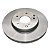 Par Disco de Freio Dianteiro Mercedes Benz C180 C230 C240 C280 E230 E240 SLK230 1995 a 2008 - Imagem 2