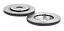 Par Disco Freio Dianteiro Nissan PathFinder LE SE 2.5 4.0 05/10 320mm - Imagem 2