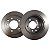 Par Disco de Freio Traseiro Hyundai I30 IX35 Tucson Sportage  10/16 - Imagem 2