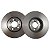 Par Disco de Freio Dianteiro Audi A1 VW Golf GTi Polo 1999 a 2014 - Imagem 2