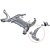 Bandeja Dianteira Esquerda Completa Com Bucha Bmw X1 X2 220 225 F48 F49 2015/19 Mini Cooper Clubman CountryMan F54 F60 - Imagem 3