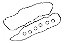Junta Tampa Valvula Dodge Journey 2.7 V6 08/12 Chrysler Stratus 2.7 - Imagem 3