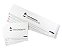 Kit de Limpeza 105999-302 P/ Impressora Zebra ZXP3 - Imagem 1