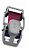 Ribbon Color Zebra 800300-563BR P/ Zc300 C/ 200 Impressões - Imagem 2