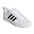 Tênis Masculino Adidas Branco/Preto Ref: Streetcheck - Imagem 2