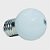 Lâmpada led bolinha G45 3w decorativa branco quente E27 127v Galaxy. - Imagem 1
