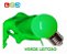 Lâmpada led bolinha G45 1,5w decorativa verde E27 220v Galaxy. - Imagem 3