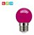 Lâmpada led bolinha G45 1,5w decorativa rosa E27 220v Galaxy. - Imagem 2