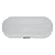 Luminária Tartaruga LED 12W bivolt 2700K branco quente IP65. - Imagem 1