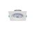 Plafon de embutir LED Easy face plana quadrado 30° 3000K PAR30 12W bivolt 14X14X4,5cm ABS branco. - Imagem 1