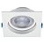 Plafon de embutir LED Easy recuado quadrado 30° 4000K 12W bivolt 14X14X7cm ABS branco. - Imagem 1