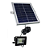 Refletor LED solar com controle 10w 25 leds auto recarregável 3000K IP67. - Imagem 3