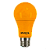 Lâmpada LED bulbo A60 9W anti-inseto laranja E-27 bivolt. - Imagem 1