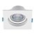 Plafon de embutir LED easy recuado quadrado 30º 3000K 7W bivolt 11,7X11,7X6,5cm ABS branco. - Imagem 1