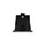 Plafon de embutir Square Ghost recuado quadrado PAR20 11,2x11,2x10,5cm alumínio preto. - Imagem 3