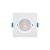 Plafon de embutir LED Easy recuado quadrado 34° 3000K 4,5W bivolt 9,5x9,5x5,4cm ABS branco. - Imagem 2
