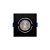 Plafon de embutir LED Easy recuado quadrado 34° 3000K 4,5W bivolt 9,5x9,5x5,4cm ABS preto. - Imagem 2