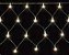 Cortina rede De Natal 96 LEDS Luz Branco quente 8 Funções 3,00m x 0,40m 127V. - Imagem 2