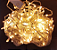 Cascata De Natal 100 LEDS Luz Branco Quente 8 Funções tomada macho / fêmea 3,00m 127V. - Imagem 3