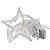 Cascata com 150 LEDs Branco Quente fio de Fada estrela e lua na ponta 8 funções 2,5 metros bivolt. - Imagem 5