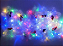 Cascata com 130 LEDs Colorido fio de fada PVC estrela + figuras natalinas 3 metros bivolt. - Imagem 4