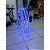 Armação Rena fêmea grande LED Azul com movimento 220V IP44 uso externo. - Imagem 4