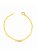 Pulseira tijolinho 1,5 mm - banhada a ouro 18k - Imagem 1