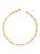 Pulseira 3 por 1 2 mm - banhado a ouro 18k - Imagem 1