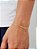 Pulseira grumet 2,5 mm - banhada a ouro 18k - Imagem 2