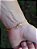 Pulseira elo longo 3 mm - banhada a ouro 18k - Imagem 3