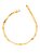 Pulseira piastrine 3,5 mm - banhada a ouro 18k - Imagem 1