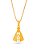 Corrente Nossa Senhora - veneziana - banhado a ouro 18k - Imagem 1